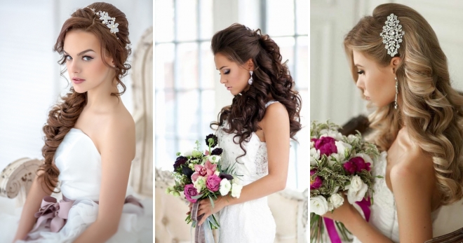 Свадебные прически – самые красивые и модные укладки для невесты