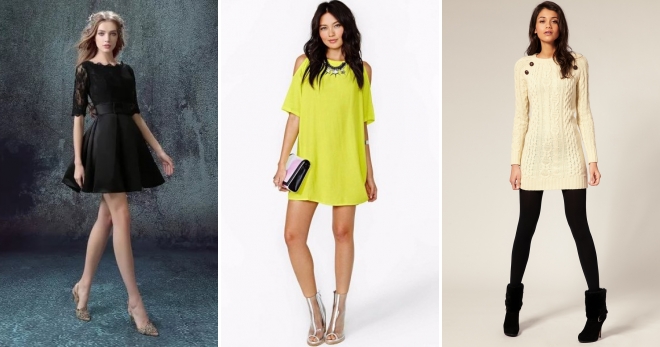 Короткие платья – самые красивые и модные модели нового сезона