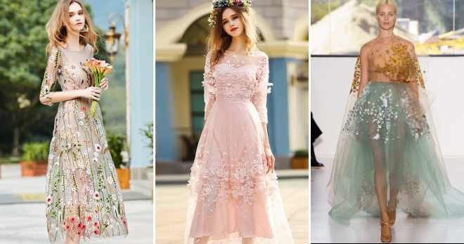 Прозрачное платье – откровенные наряды для модниц без комплексов