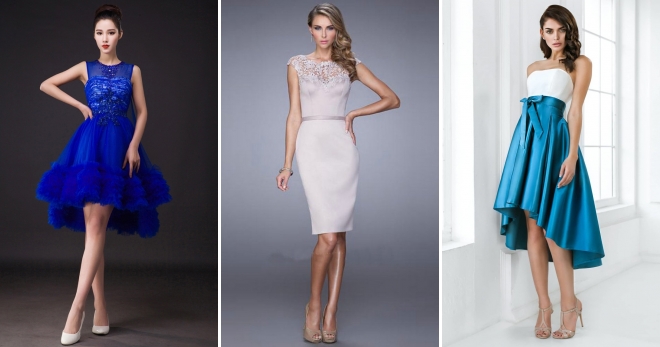 Короткие вечерние платья – подборка лучших моделей для настоящих модниц