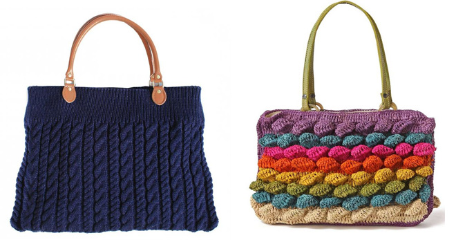 Вязаные сумки – самые стильные модели и с чем их носить?
