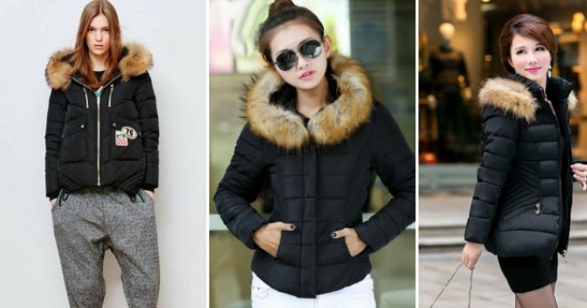 Куртка с мехом – топ-100 самых модных моделей и образов