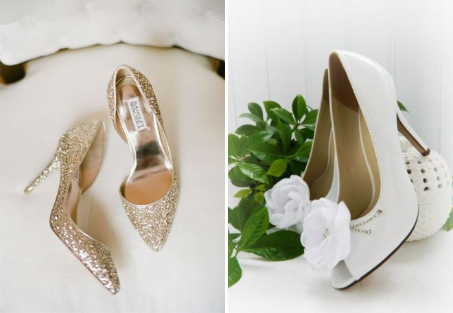 красивые свадебные туфли