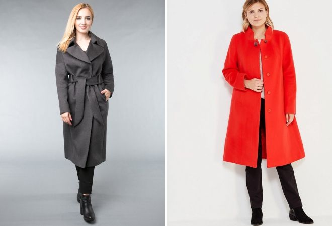модели осеннего пальто для женщин