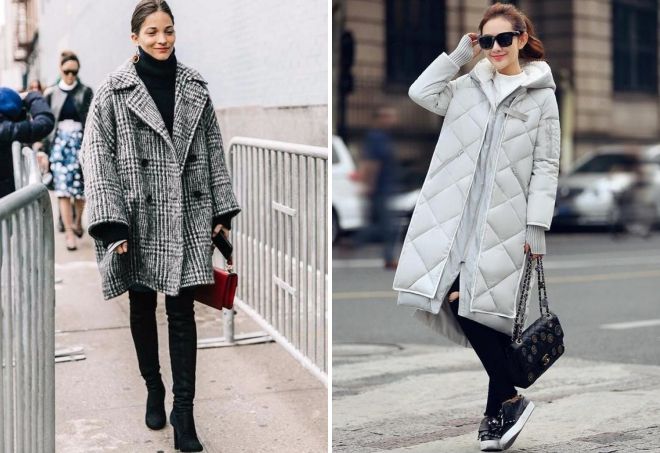 С чем носить зимнее пальто 2019-2020