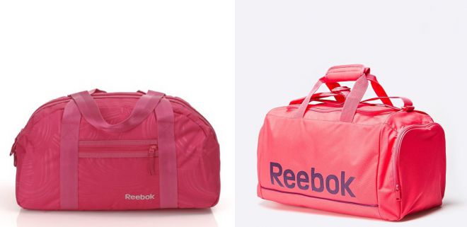 розовая спортивная сумка reebok 2018