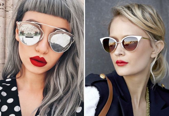 какие женские солнцезащитные очки в моде 2018