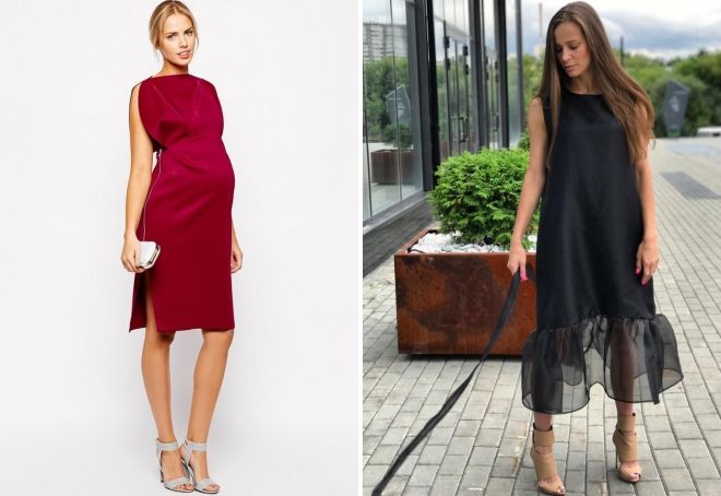Модные платья для беременных 2020