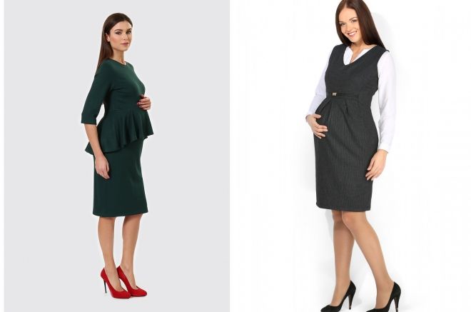 строгие платья для беременных