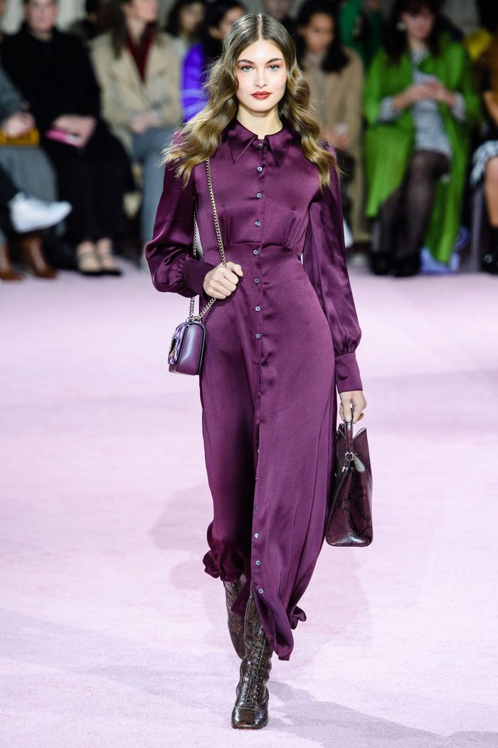 Модное фиолетовое платье Kate Spade