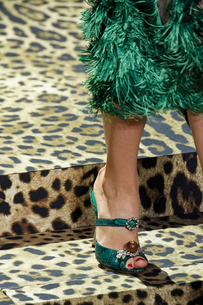 Модные цвета обуви 2020. Коллекция Dolce & Gabbana
