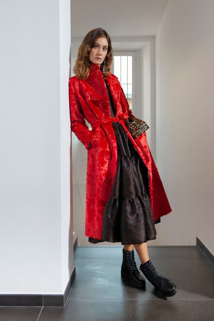 Модное пальто из коллекции весна 2020 Simonetta Ravizza