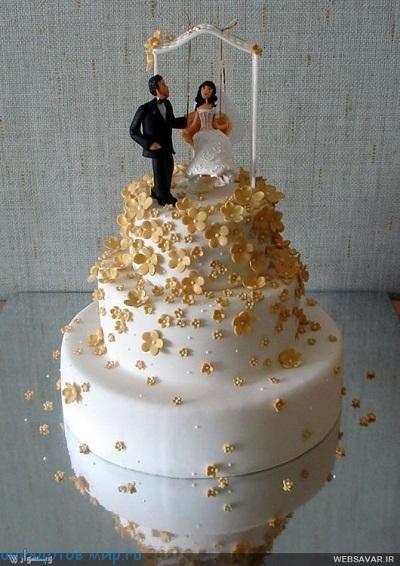 прикольный свадебный торт