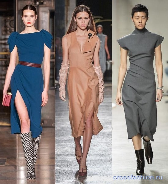 Модные платья и жакеты осень-зима 2020-2021