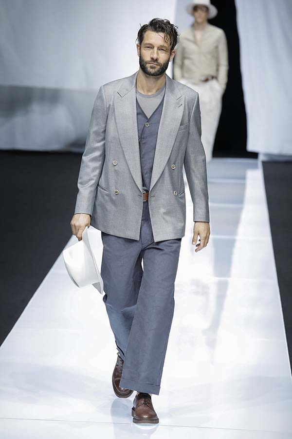 мужской костюм 2019 Giorgio Armani