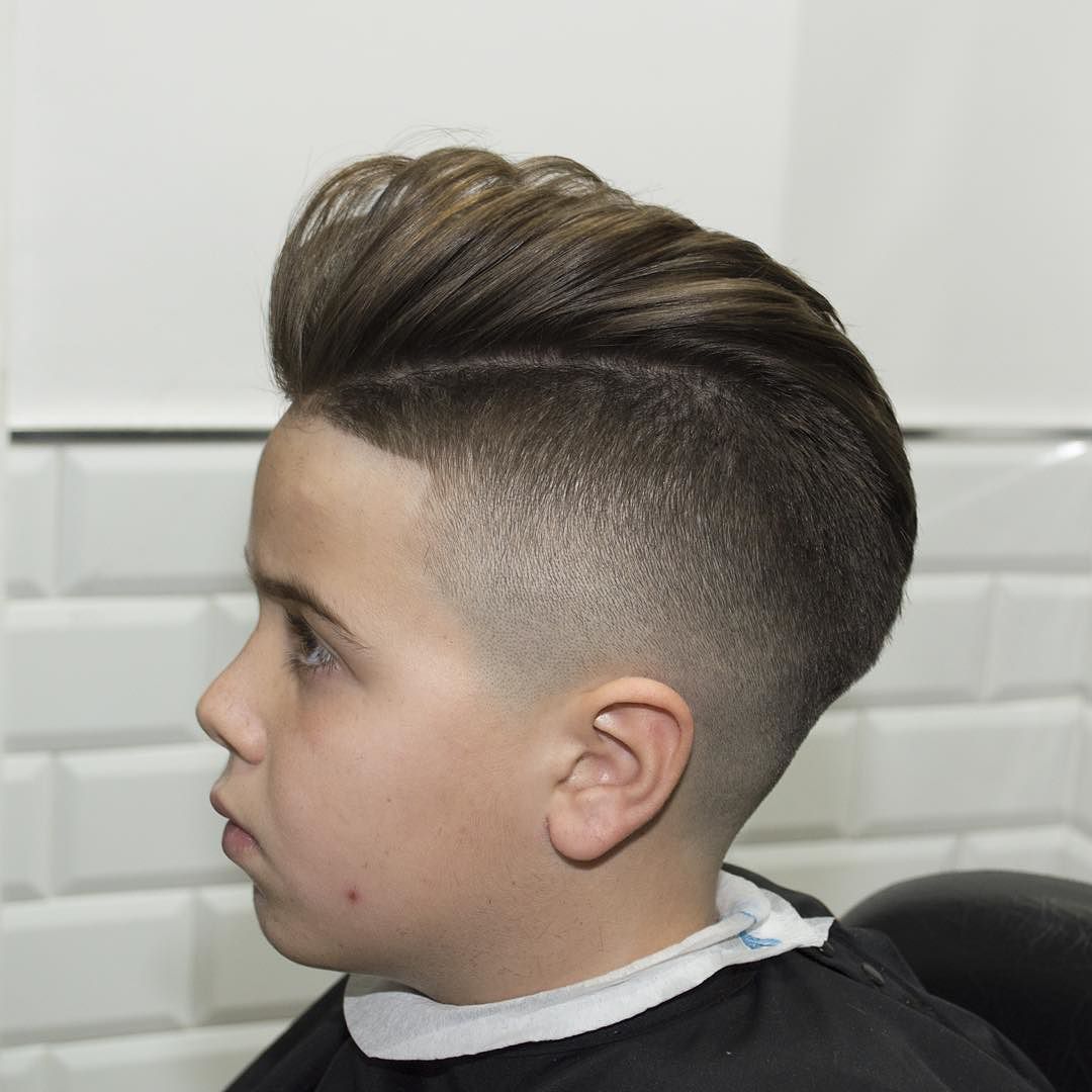 pompadour hairstyle for boys