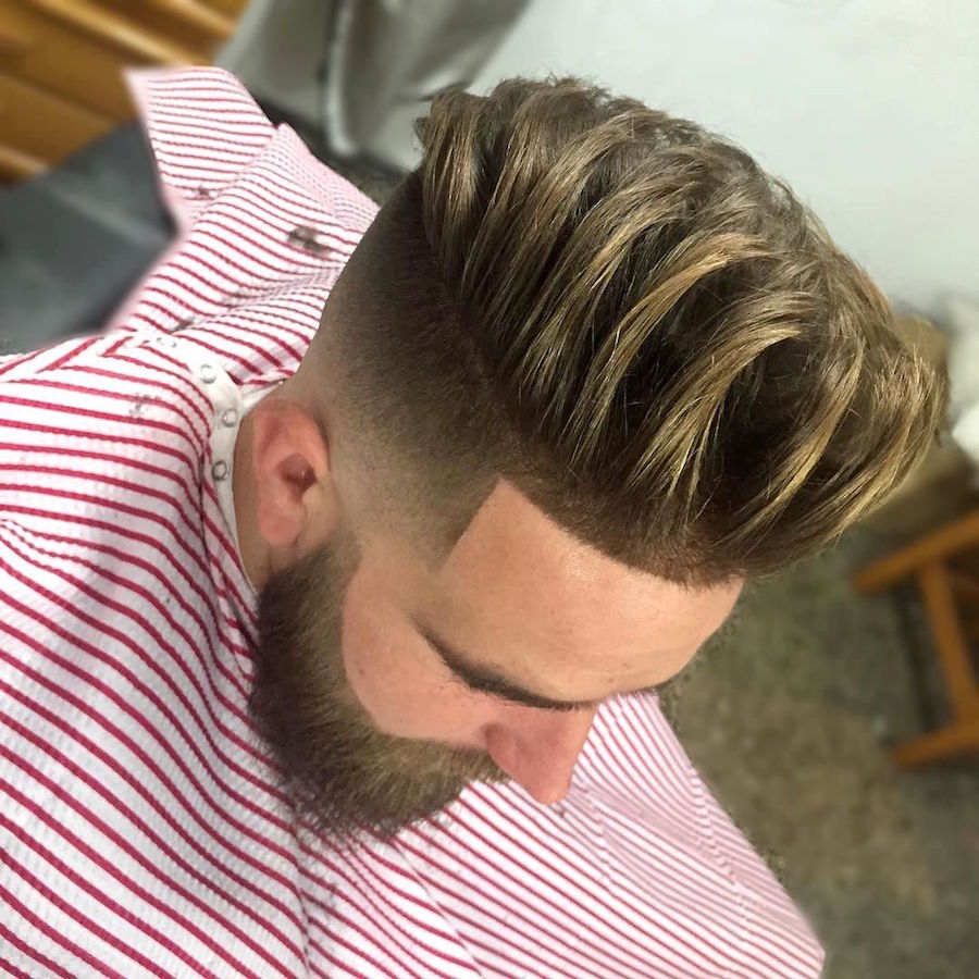 Long thick textures and high fade